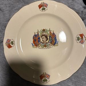 Queen Elizabeth Plate